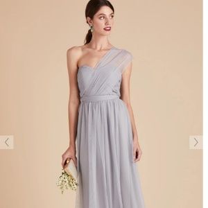 Silver Bridesmaid Dress